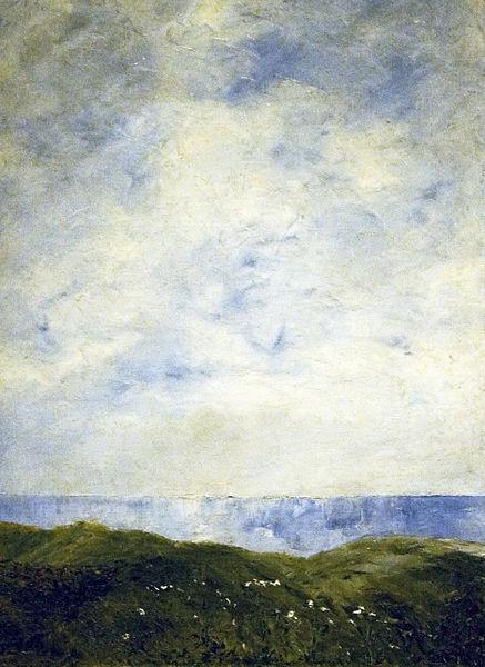 August Strindberg Coastal Landscape II Sweden oil painting art
